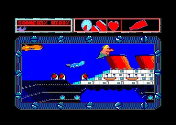 Mermaid Madness (UK) (1986) screen shot game playing